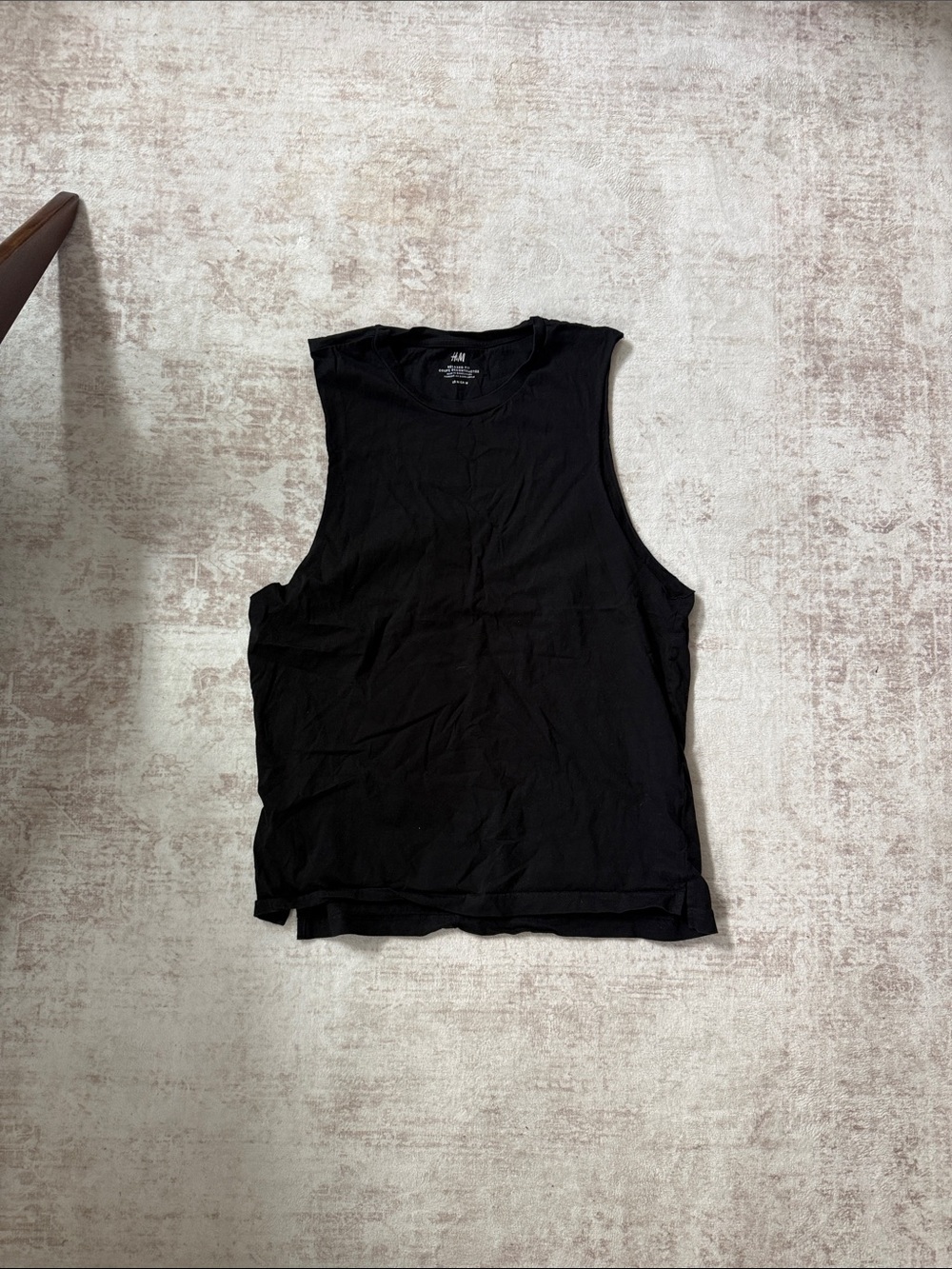 H&M Black Men's Muscle Tank Top